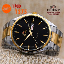 Orient quartz 1y warranty code or0472