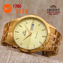 Orient quartz 1y warranty code or0475