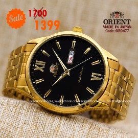 Orient quartz 1y warranty code or0477