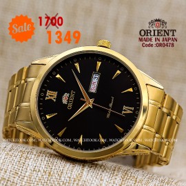 Orient quartz 1y warranty code or0478