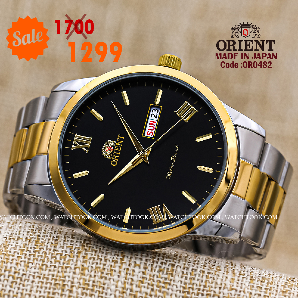 Orient quartz 1y warranty code or0482