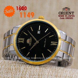 Orient quartz 1y warranty code or0501