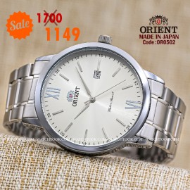 Orient quartz 1y warranty code or0502