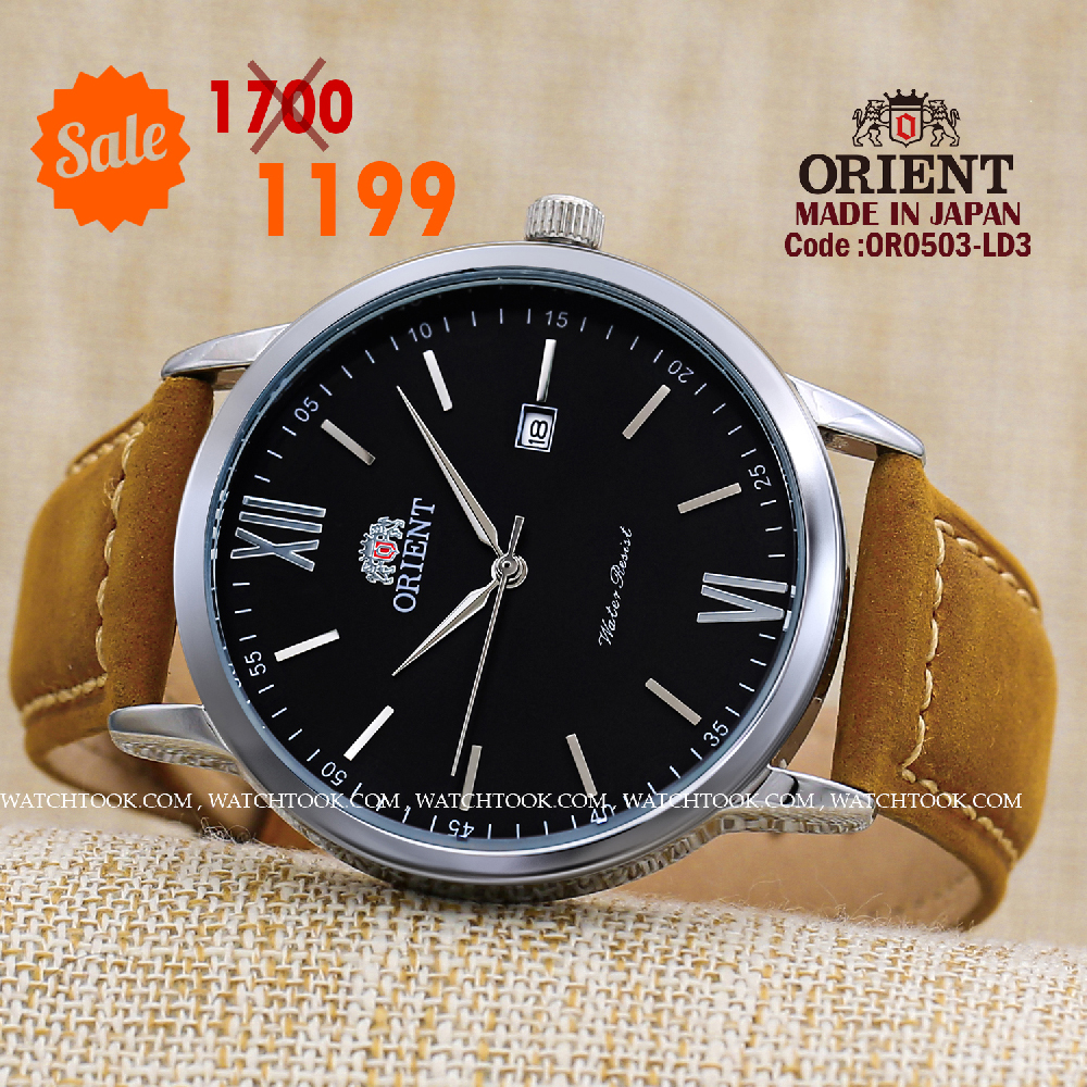 Orient quartz 1y warranty code or0503-LD3