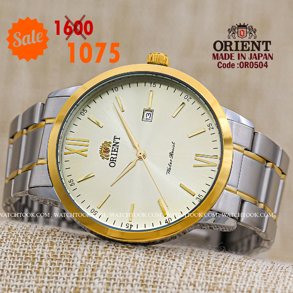 Orient quartz 1y warranty code or0504