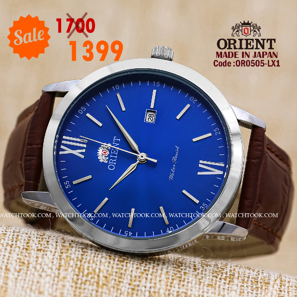 Orient quartz 1y warranty code  or0505-LX1