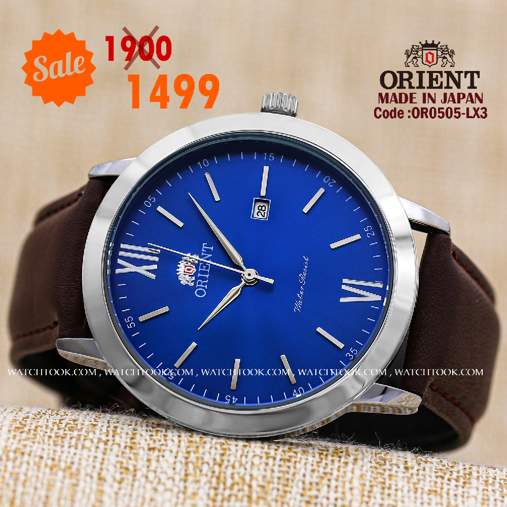 Orient quartz 1y warranty code  OR0505-LX3