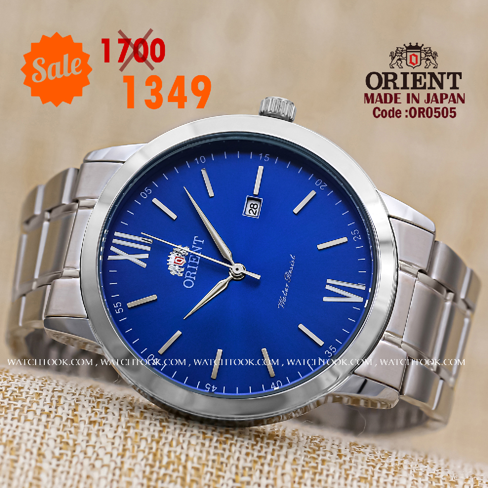 Orient quartz 1y warranty code or0505