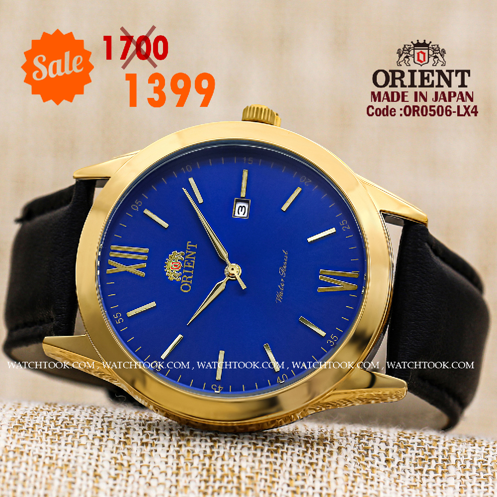 Orient quartz 1y warranty code OR0506-LX4