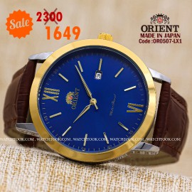 Orient quartz 1y warranty code  or0507-LX1