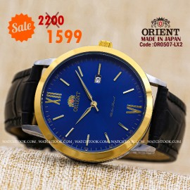 Orient quartz 1y warranty code  OR0507-LX2