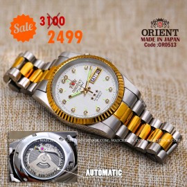 Orient quartz 1y warranty code OR0513