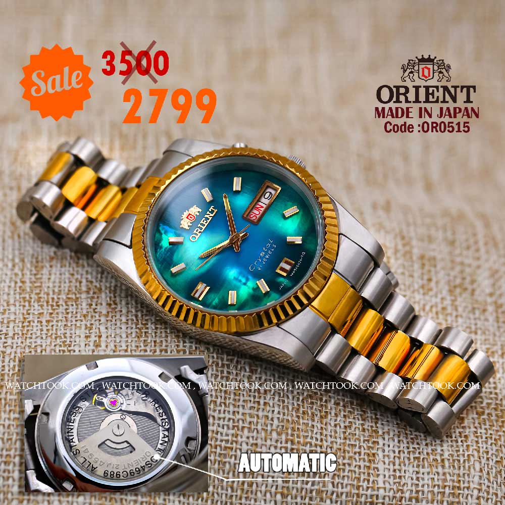 Orient quartz 1y warranty code OR0515