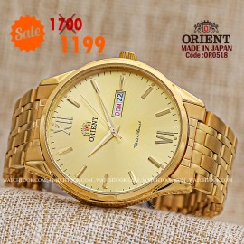 Orient quartz 1y warranty code or0518