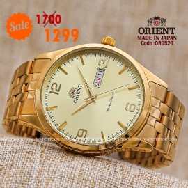 Orient quartz 1y warranty code or0520