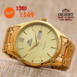 Orient quartz 1y warranty code or0521