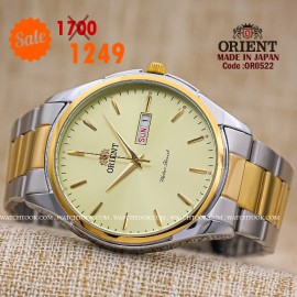 Orient quartz 1y warranty code or0522