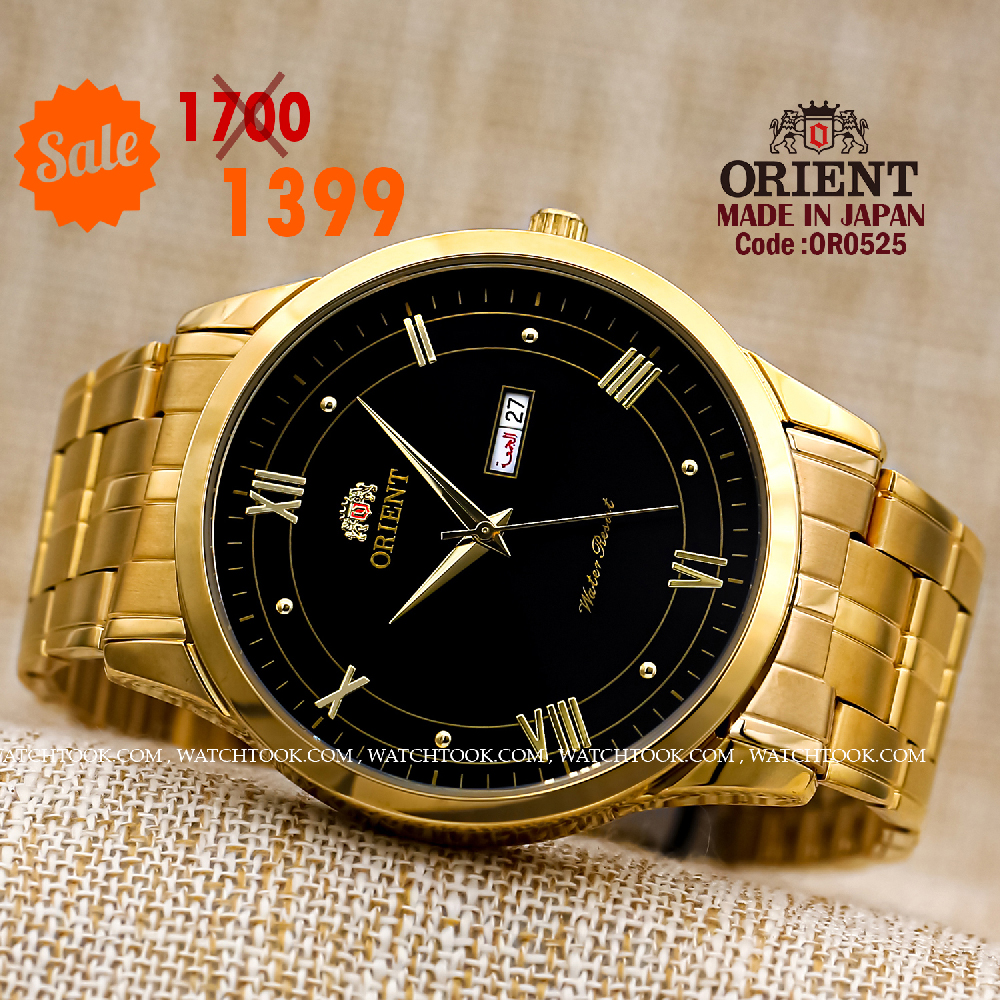 Orient quartz 1y warranty code or0525