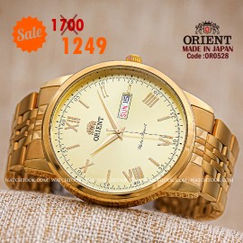 Orient quartz 1y warranty code or0528