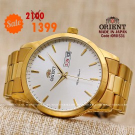 Orient quartz 1y warranty code or0531