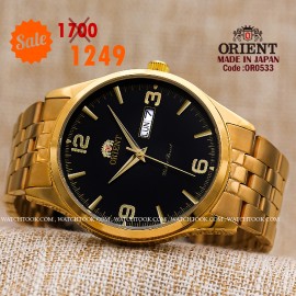 Orient quartz 1y warranty code or0533