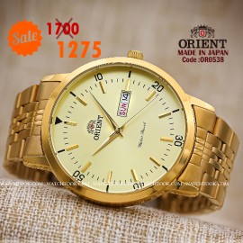 Orient quartz 1y warranty code or0538
