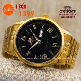 Orient quartz 1y warranty code or0540