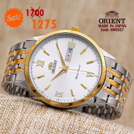 Orient quartz 1y warranty code or0567