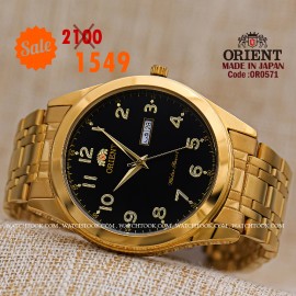 Orient quartz 1y warranty code or0571