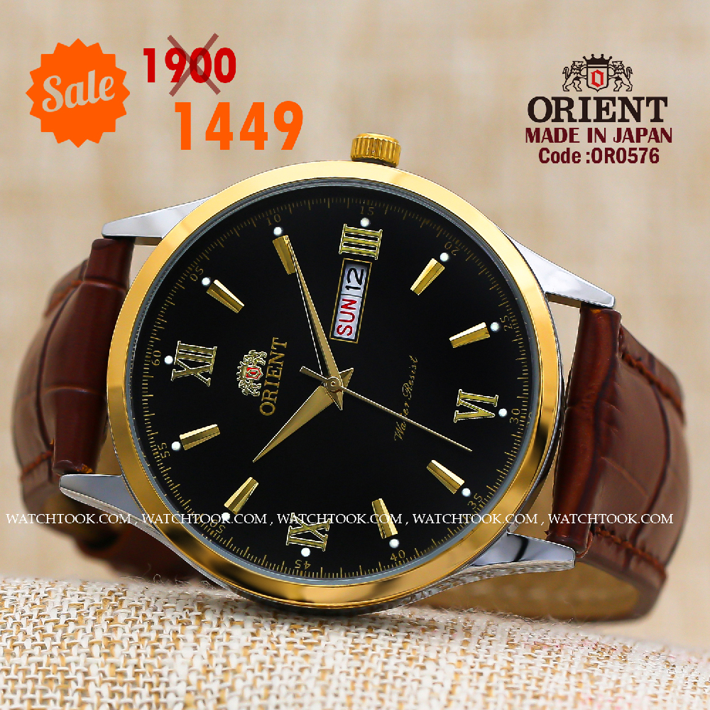 Orient quartz 1y warranty code or0576