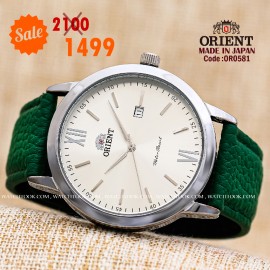 Orient quartz 1y warranty code or0581