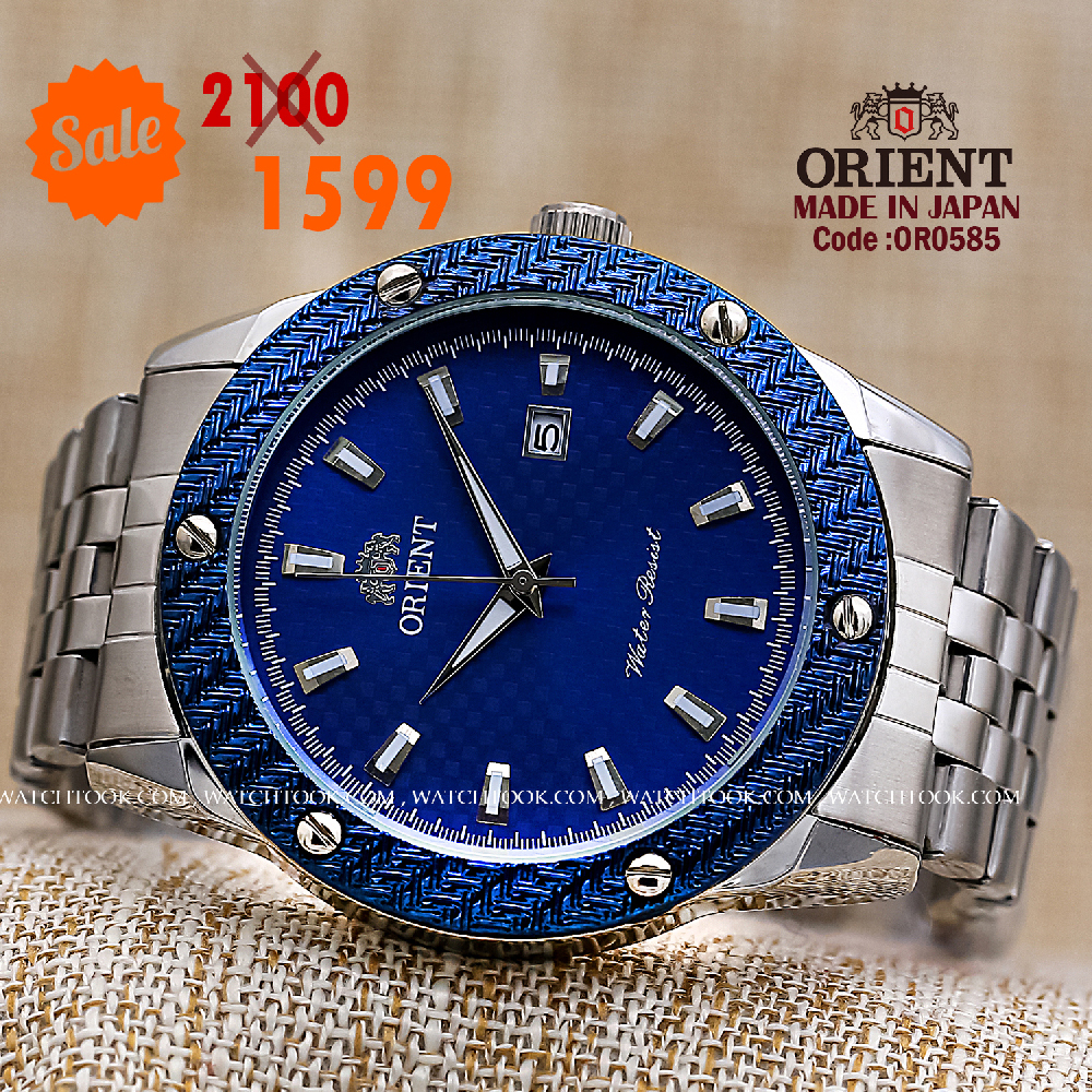 Orient quartz 1y warranty code or0585