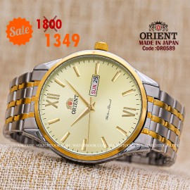 Orient quartz 1y warranty code or0589