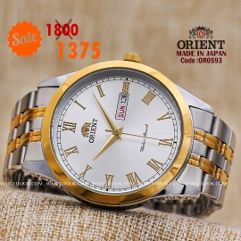 Orient quartz 1y warranty code or0593