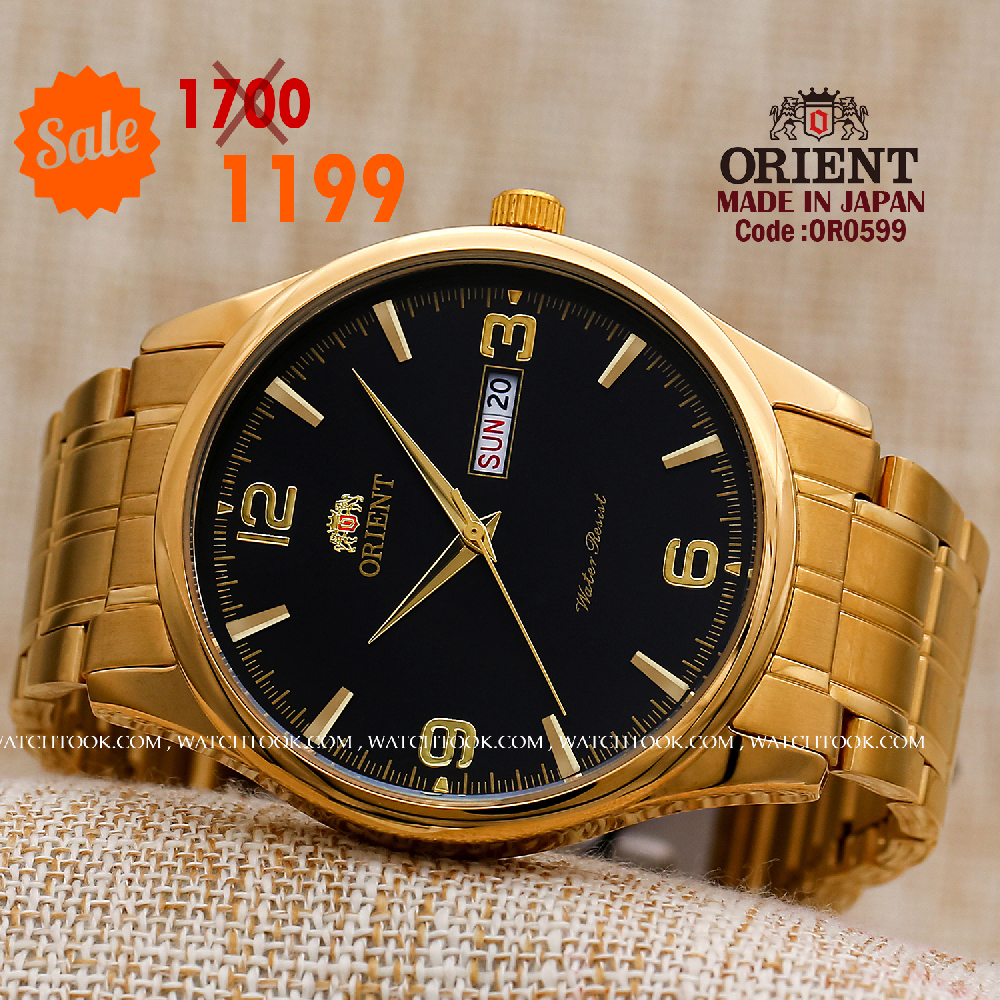 Orient quartz 1y warranty code or0599