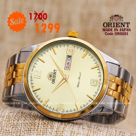 Orient quartz 1y warranty code or0601