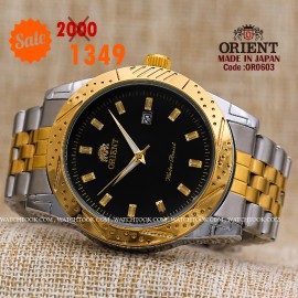 Orient quartz 1y warranty code OR0603