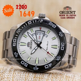 Orient quartz 1y warranty code OR0604