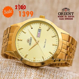 Orient quartz 1y warranty code or0608
