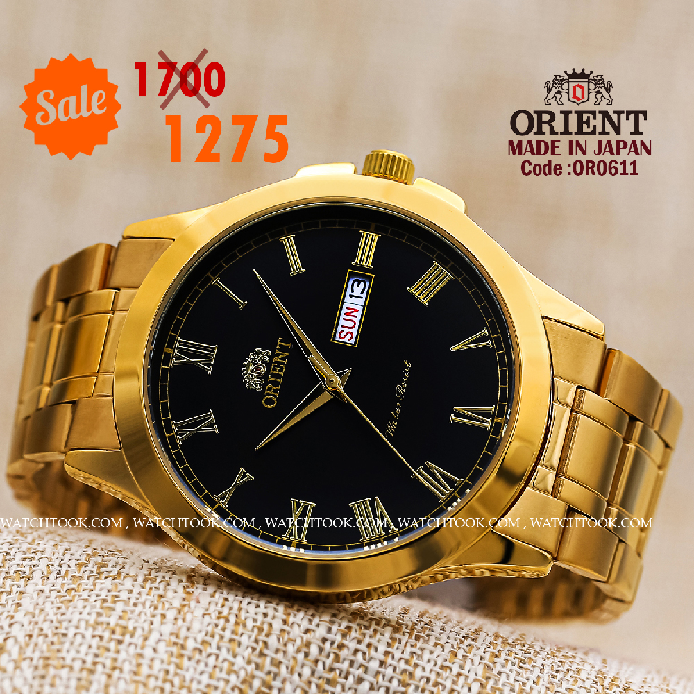 Orient quartz 1y warranty code or0611