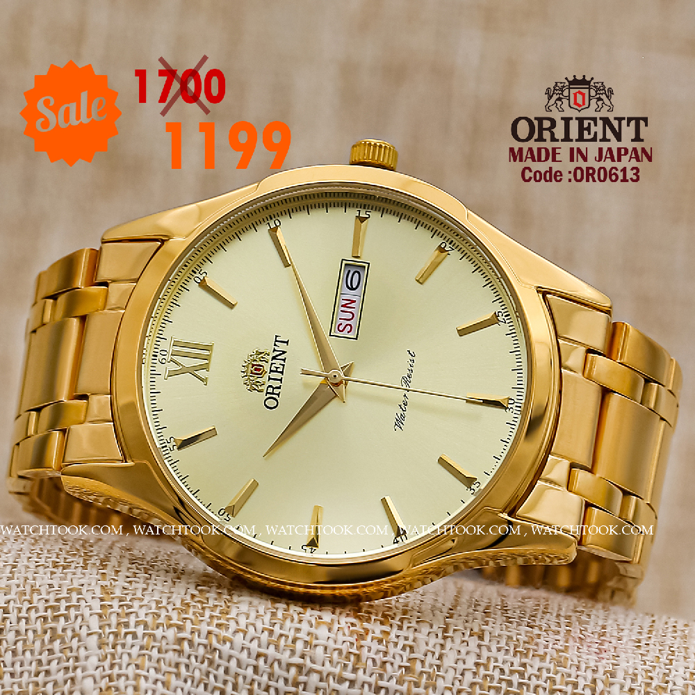 Orient quartz 1y warranty code or0613