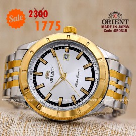 Orient quartz 1y warranty code OR0615