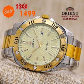 Orient quartz 1y warranty code or0621