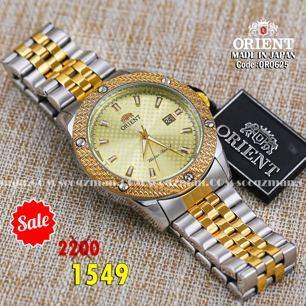 Orient quartz 1y warranty code or0625
