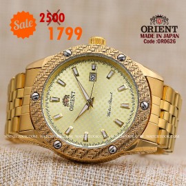 Orient quartz 1y warranty code or0626