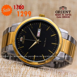Orient quartz 1y warranty code or0630