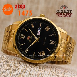 Orient quartz 1y warranty code or0631
