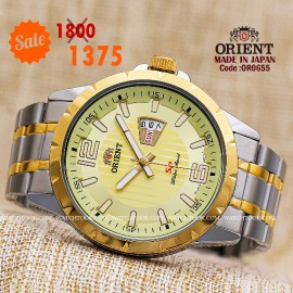 Orient quartz 1y warranty code or0655