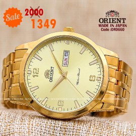 Orient quartz 1y warranty code or0660