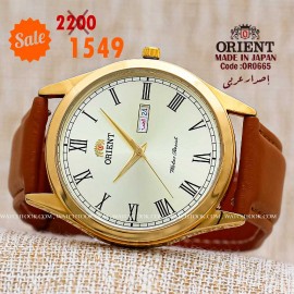 Orient quartz 1y warranty code OR0665